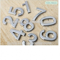 High quality Stainless Steel Sheet metal stamping Hotel Room Door Numbers