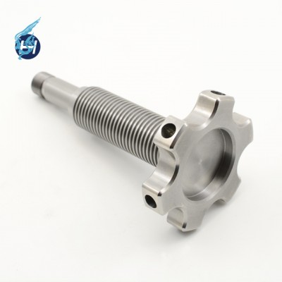 Popular custom made 316 stainless steel threading machining processing parts