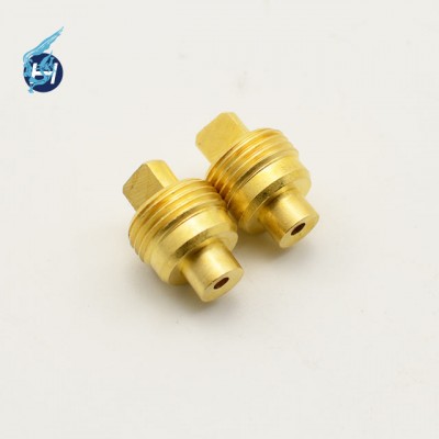 Made in China customized brass drilling process working parts