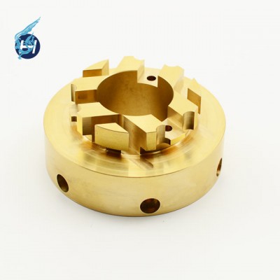 Custom lathe brass machined electronic parts