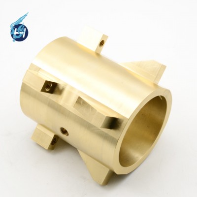 Precision customized machining brass alloy stainless steel industrial equipment parts