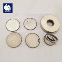 PZT-4, PZT-5, PZT-8 Round Quartz Piezoelectric Ceramic Crystals Piezo Element 50*20*6.5mm for ultrasonic welding machine